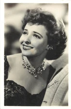 LARAINE DAY AMERICAN ACTRESS RPPC POSTCARD