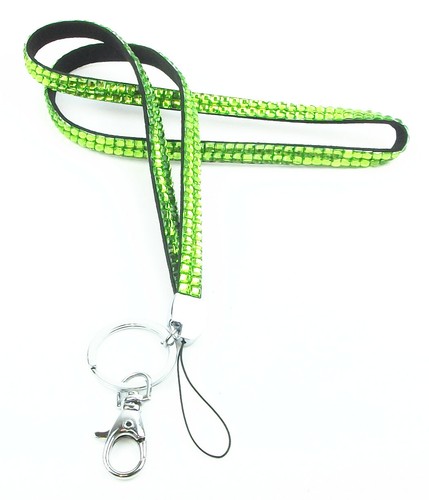 Neu mehrfarbig Strass Hals Schlüsselband Schlüssel/ID/Handy Halter BLING - Bild 20 von 34