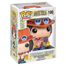 Funko POP! Anime 100 One Piece Portgas D. Ace Collectible Vinyl Figure 6358 New