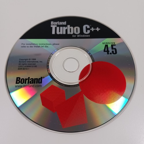 Lot of Version 4.5 Borland Turbo C++, Database Tools, Learn to Program Builder - 第 2/8 張圖片