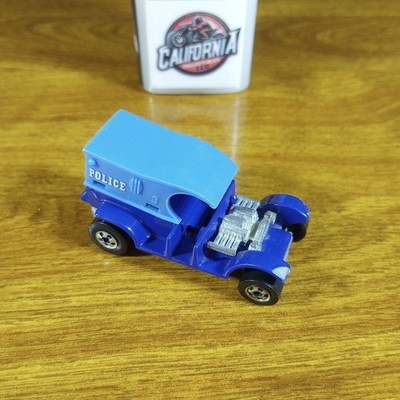 Vintage Hot Wheels Aurimat Mexico Paddy Wagon Dark Light Blue BW