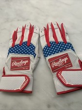 NWOT- RAWLINGS WORKHORSE BATTING GLOVE PAIR - Small/Never Used - USA DESIGN