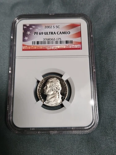 2002-S Jefferson Nickel NGC PF69 Ultra Cameo 