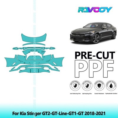 PreCut Paint Protection PPF Kit For Kia Stinger GT2-GT-Line-GT1-GT 2018-2021