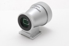  Near MINT   Voigtlander 28mm Metal Viewfinder M Finder Silver From JAPAN