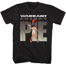 Warrant Cherry Pie Rock and Roll T Shirt Full Size S-5XL