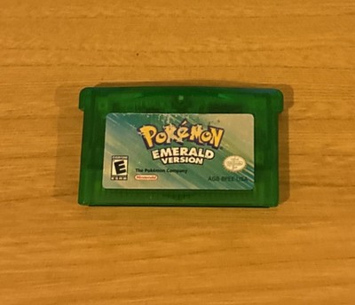 Pokemon Emerald Version (Nintendo GameBoy Advance, GBA) Authentic Dry Battery