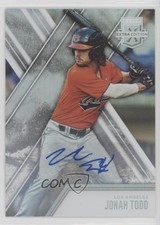 2017 Panini Elite Extra Edition Auto Jonah Todd #196 Auto 7eo
