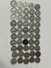 Lot Of 78 Silver Dimes 90% Silver Mercury And Roosevelt Dimes $7.80 Face