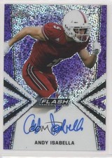 2019 Leaf Flash Purple 23/25 Andy Isabella #BA-AI1 Auto uk2
