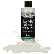 Pouring Masters Bone White 8-Ounce Water-Based Acrylic Pouring Paint