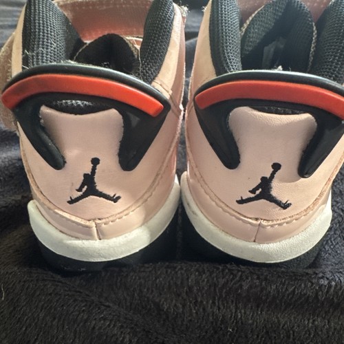 Nike Jordan 6 Rings GS Atmosphere Pink Patent Leather 323420-602 - Size 6C - Picture 4 of 7