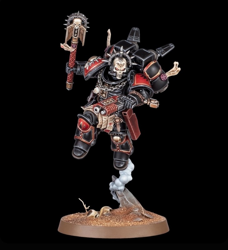 Pre-Sale 20/06/2026 Space Marine jump Chaplain  - 11th Edition - SINGLE - WH40K