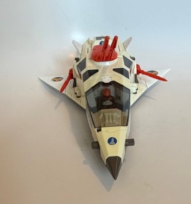 Coleco Starcom Starmax Bomber Complete (READ) Plus Two Figures.