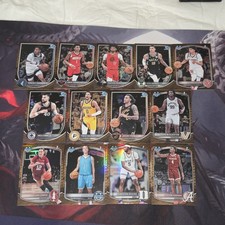 2025-26 Bowman Basketball: Reptilian Refractors, RC Inserts, Serialized Lot × 23
