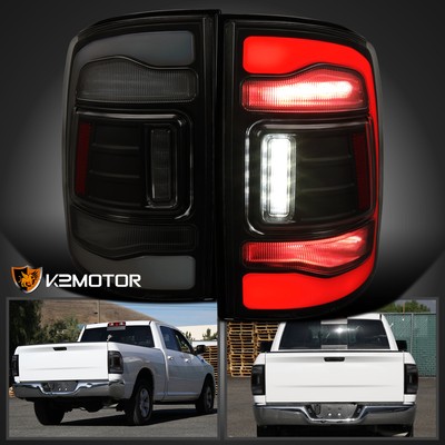 Black Smoke 2009-2018 Dodge Ram 1500 2010-2018 2500/3500 LED Tail Lights Lamps E - Foto 12
