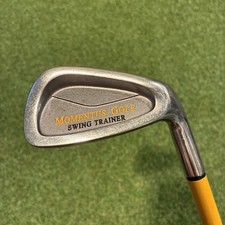 Momentus Golf 40oz Swing Trainer Black Yellow Mens Heavy Club Weight RH Iron