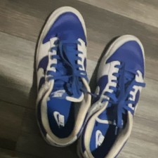 Nike Men s Blue/White Colorblock Low Top Lace...