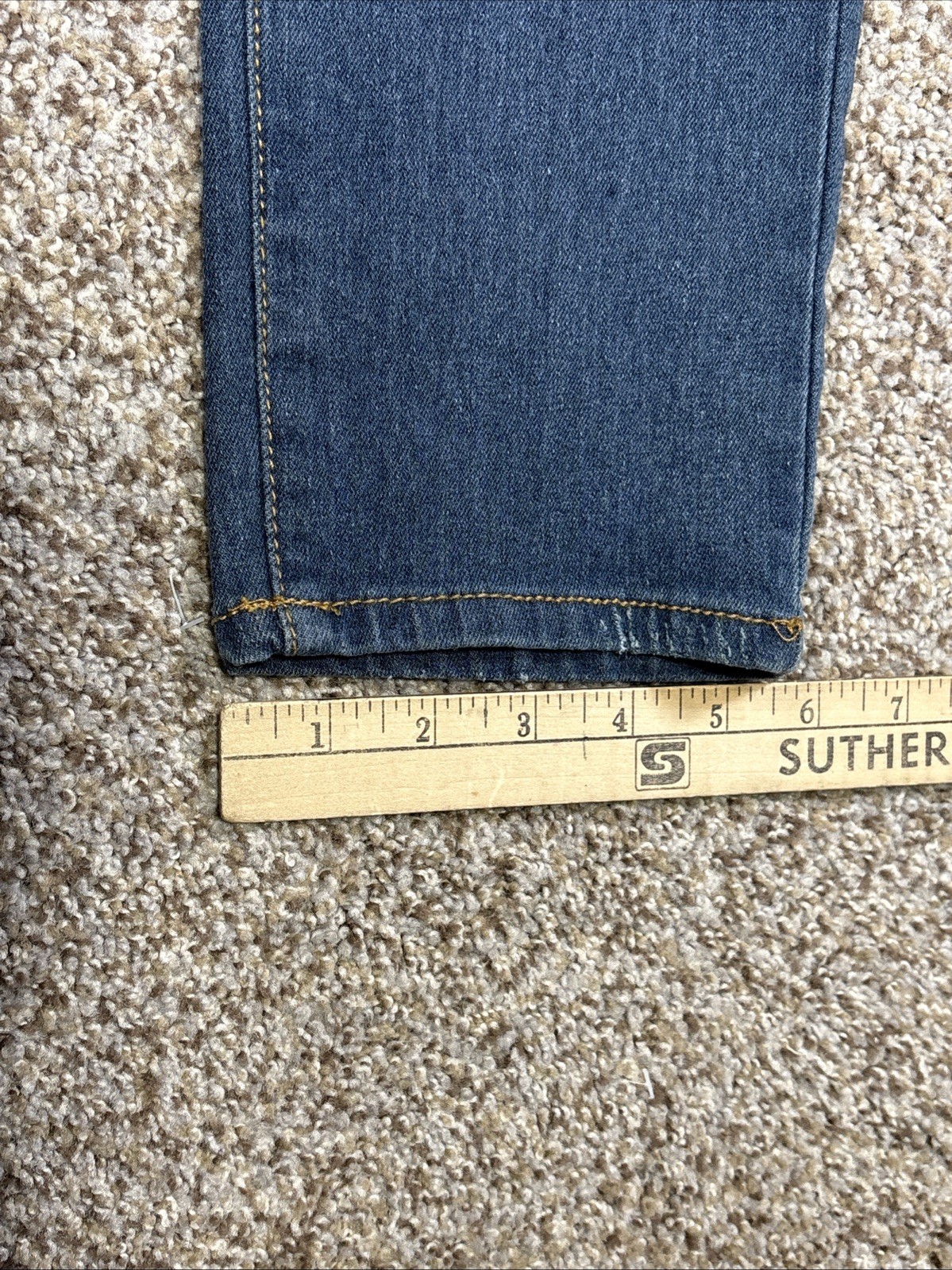 Amongst Others Distressed Slim Stretch  Mens Denim Jeans 28x30 (28x29) - View 11