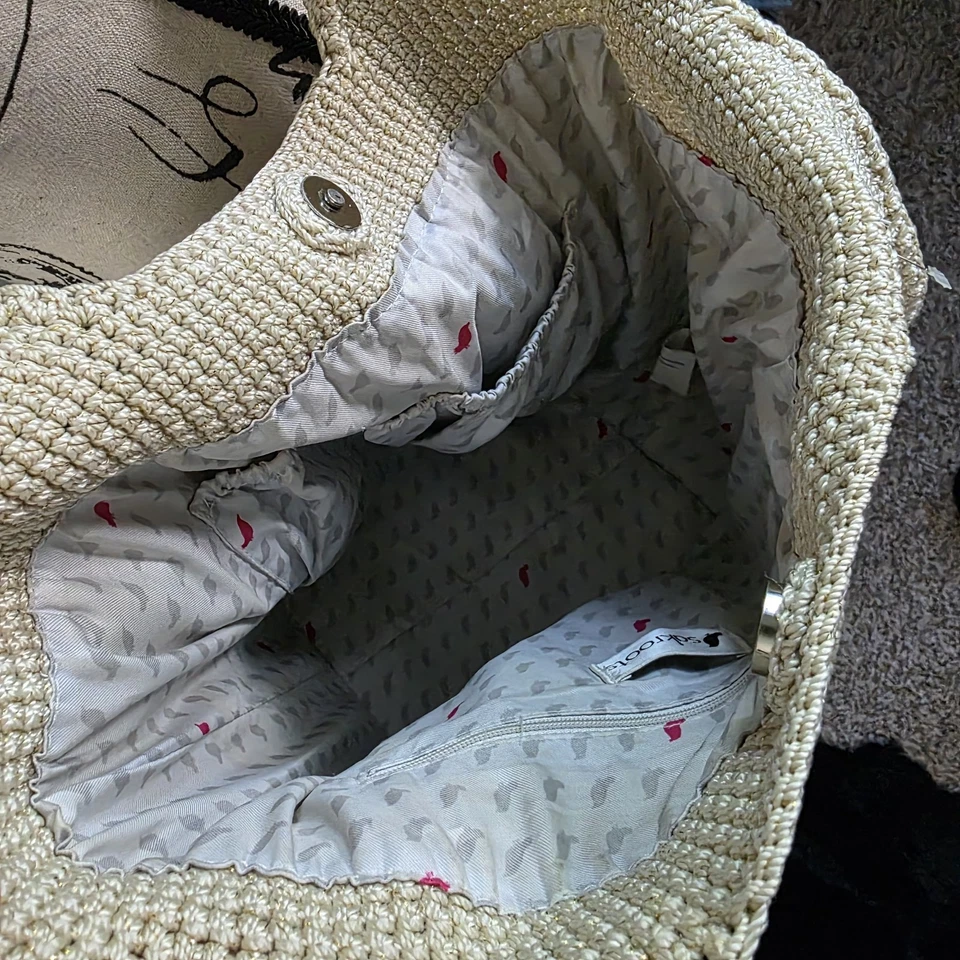 Bolso de hombro Hobo tejido crochet boho Sakroots. Foto 4 de 4