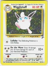 Wigglytuff 19/130 Holo Rare Base Set 2 Pokemon Moderately Played on eBay