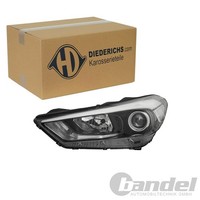 Diederichs Halogen Scheinwerfer Mit LWR LED-TFL Links Passend FüR Hyundai Tucson