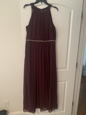 Womans Long Formal Gown , Rhinestones size 16