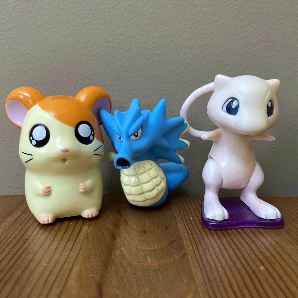 Burger King Pokemon Figura Lote de 5 Juguetes de Comida Rápida De Colección 1999 Nintendo Foto 2 de 4