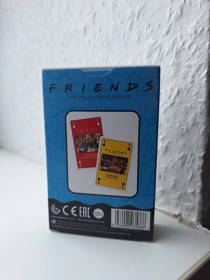 FRIENDS TV COMEDY Kartenspiel - NEU - SEALED - Bild 2 von 2