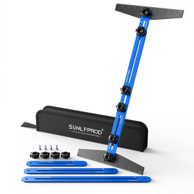 Stair Tread Template Tool - Solid Stair Tread Gauge, Stair Tools for Stair Measu