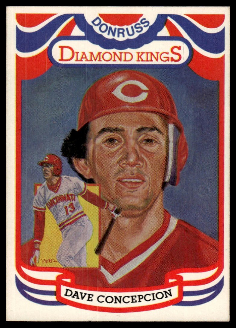 1984 Donruss #2a Dave Concepcion MINT