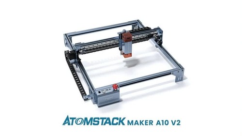 Atomstack A10 V2 12W Laser Engraver 24000mm/min Wifi USB Fr Carving Cutting M9B1 - Video 1 of 1