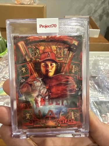 Topps PROJECT 70 SHOHEI OHTANI by Andrew Thiele card 437 IN-HAND!
