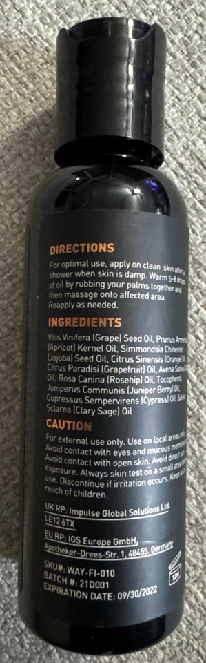 NUEVO Aceite tonificante profundo Way of Will Slim 100 % natural 2 oz / 60 ml Foto 3 de 3