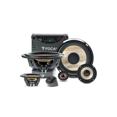 Focal PS165F3E, FLAX EVO 6.5  3-Way Component Speakers