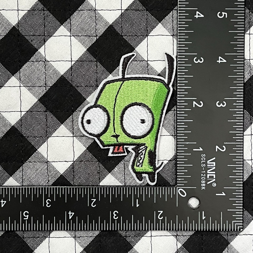 GIR Invader Zim Iron On Patch | eBay