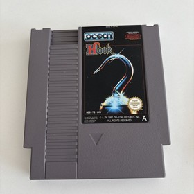 Hook Nintendo NES Game + Instruction Manual PAL UKV Ocean 1992