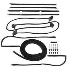 9pc Weatherstripping Seals Kit For 78-81 Chevrolet Malibu Lemans 2 Door Complete 9pc Weatherstripping Seals Kit For 78-81 Chevrolet Malibu Lemans 2 Door Complete