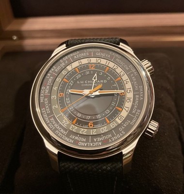 CHOPARD L.U.C. - Traveler One Edelstahl - worldtime - 42mm - incl. Revision+++