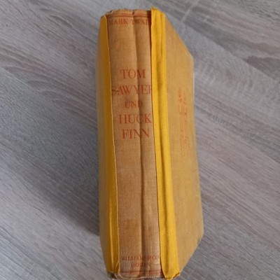 Buch Tom Sawyer und Huck Finn von Mark Twain Dachbodenfund 