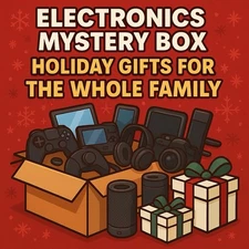 Mystery Box Christmas Stocking Stuffers Gift Surprise Overstock Items Inside