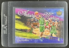 2020-21 Panini Court Kings Luka Doncic Artistry in Motion #1 Mavericks