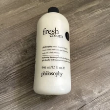 Philosophy Fresh Cream Hydrating Shower Gel  32 fl. oz.   (NEW WITHOUT PUMP)