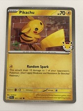 Pikachu (Pokemon Day 2026) 051/162 Miscellaneous Cards Products Holo Pokemon TCG