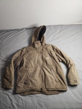 Carhartt Full Swing Quick Duck Jacket Mens Size 2XL Brown Insulated 102207 908