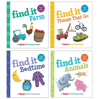 Highlights Find It Board Books Set of 4 9.78164E+12