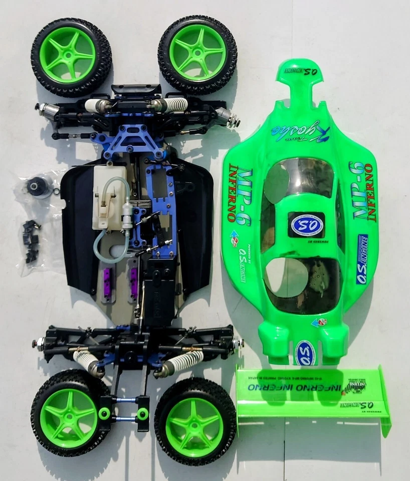 Kyosho 1/8 Inferno GP MP6 Kanai SP Chassis RC Car - Image 2 of 4