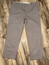 Dickies Loose Fit Work pants Double Knee Loose Fit 85283-SV Silver Size 44x34