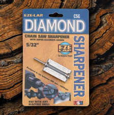 Eze-Lap Diamond Chain Saw Sharpener Attach To...