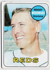 1969 Topps #142 Woody Woodward